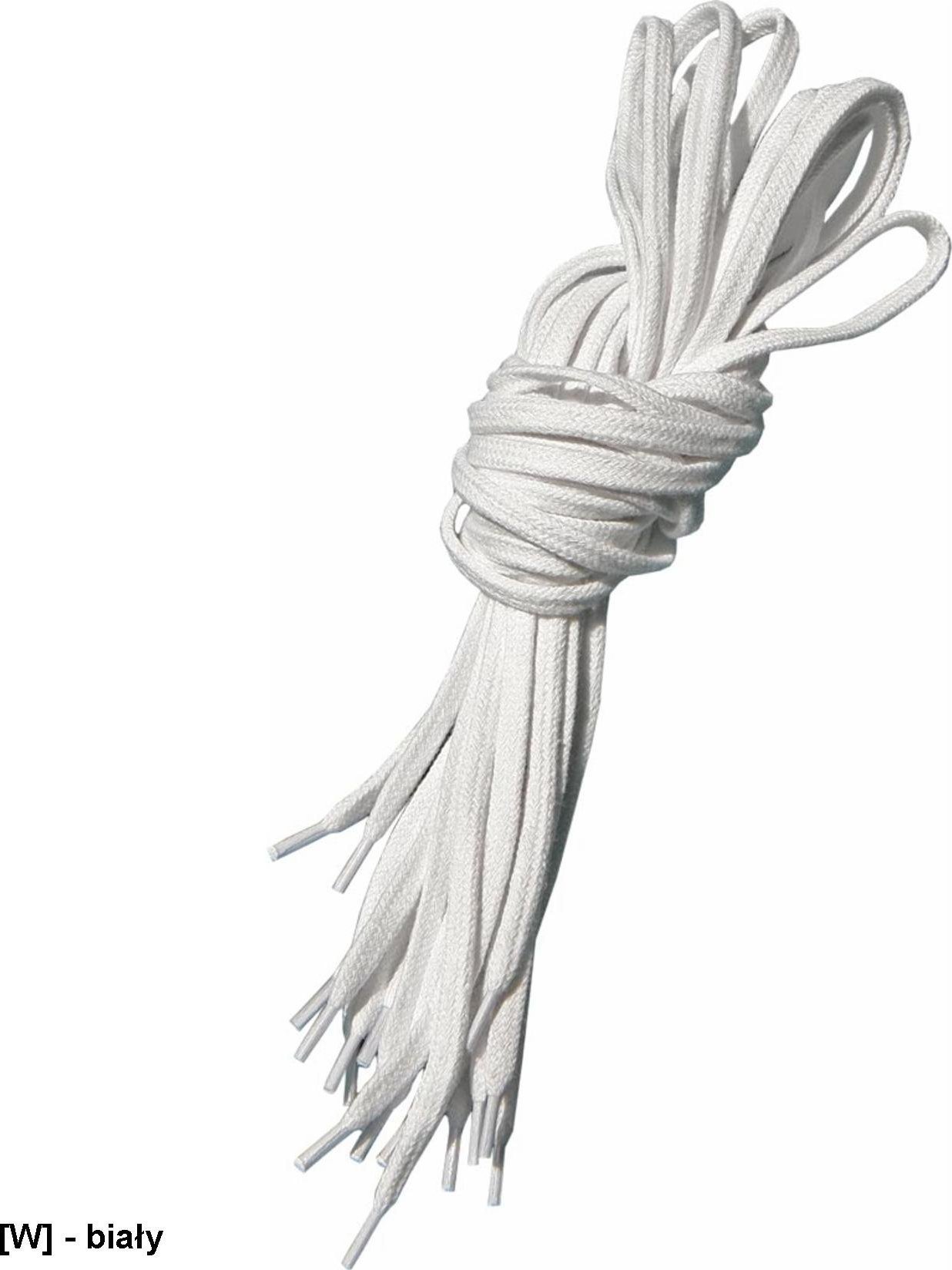 R.E.I.S. BR-LACE-P - SZNURÓWKI 100 cm. - biały 100 cm