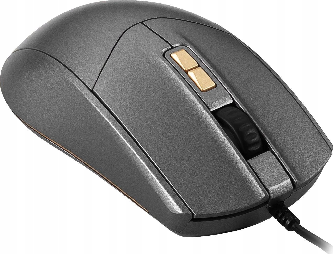 MSI M31 myszka Uniwersalne Oburęczny USB Typu-A Optyczny 1200 DPI