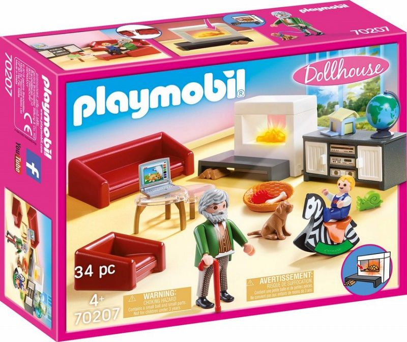 Playmobil Przytulny salon (70207)