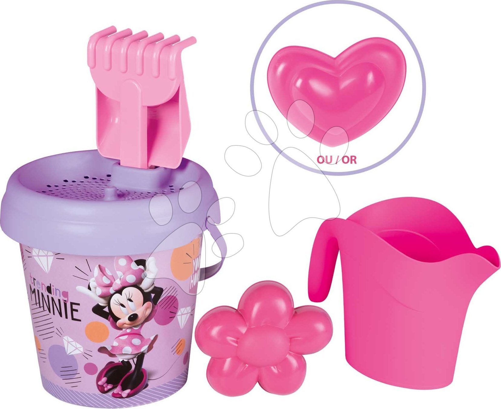 SMOBY wiaderko+akcesoria Minnie 862197