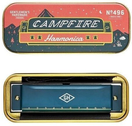 Harmonijka kempingowa Campfire Harmonica w puszce