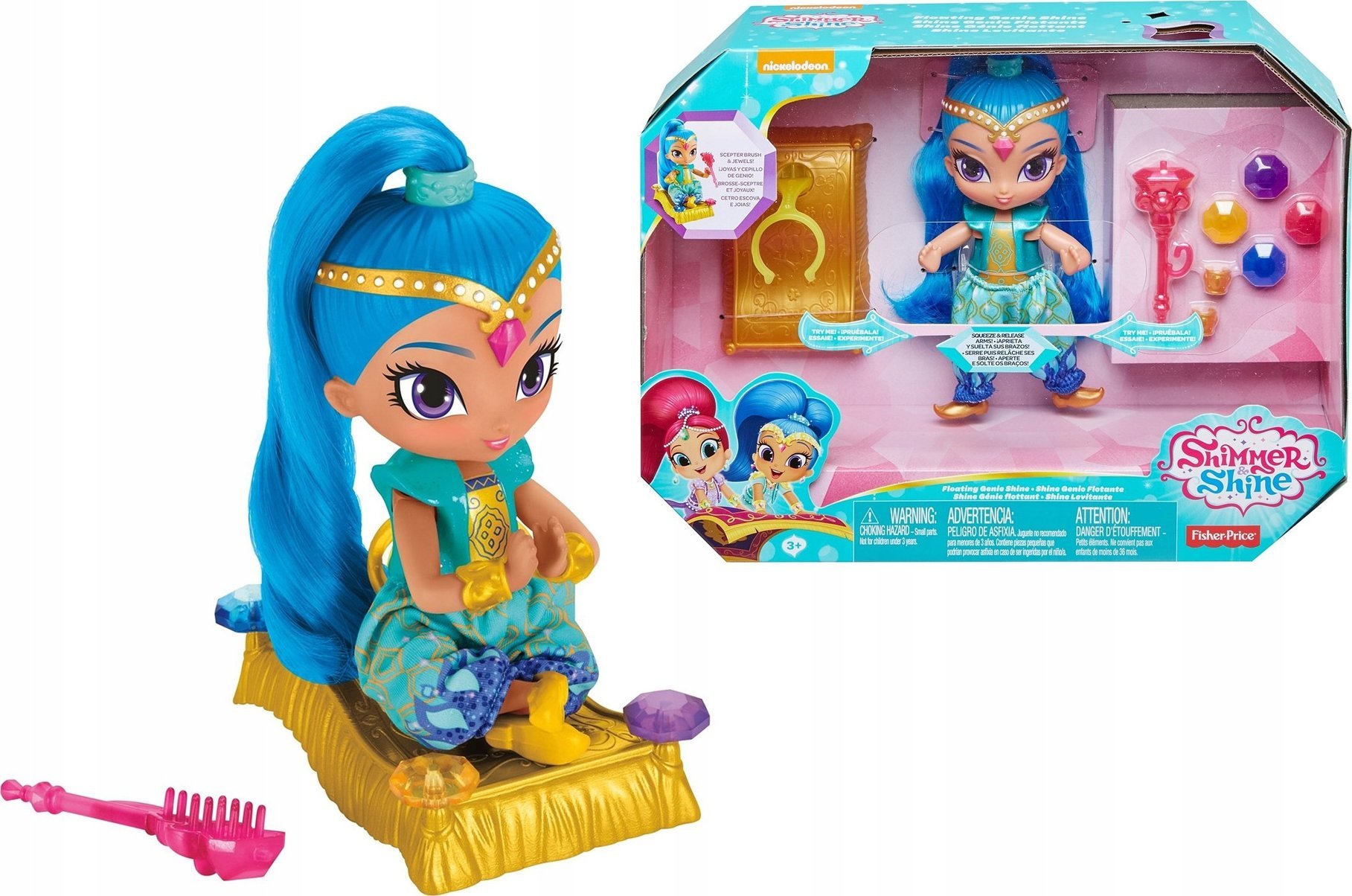 Fisher Price Fisher Price, Shimmer & Shine, Doll, Poupee Genie, For Girls For Girls