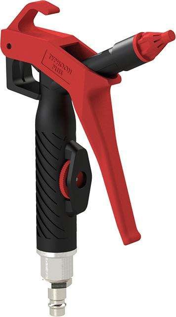 Pistolet wydm.dużej mocy Typhoon Plus, tworzywo sztuczne, złącze wtykowe nom. 7,2 RIEGLER