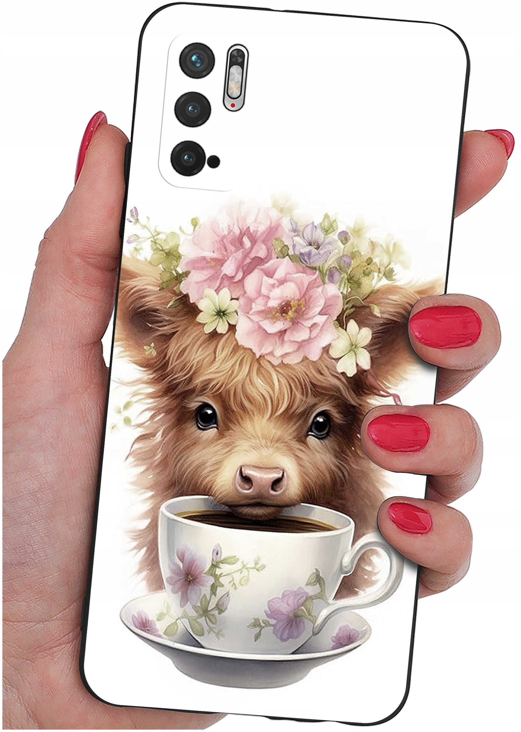 ETUI do Xiaomi Redmi Note 10 5G | WZORY | SILIKONOWE MATT CASE + SZKŁO 9H