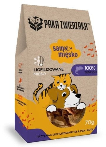 Paka Zwierzaka Samo Mięsko tuńczyk przysmak 70g