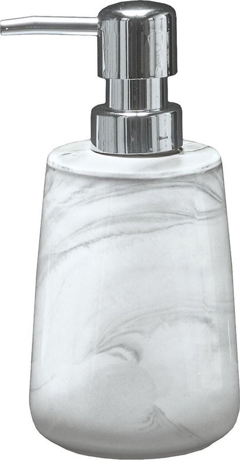 Dozownik do mydła Kleine Wolke Marble Dozownik do mydła szary ceramika