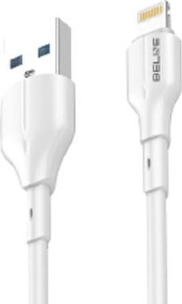 Beline Kabel 25W USB-A/Lightning 1m biały/white BLNCWL01