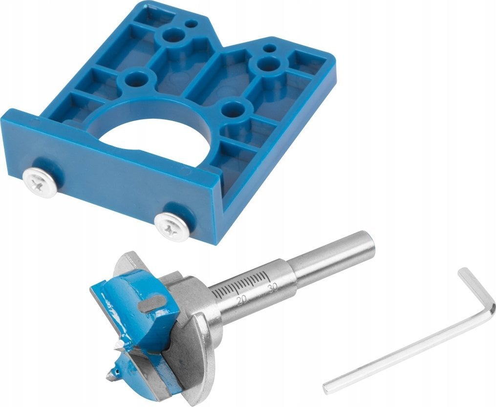 Frez puszkowy 35 mm z ogranicznikiem + szablon