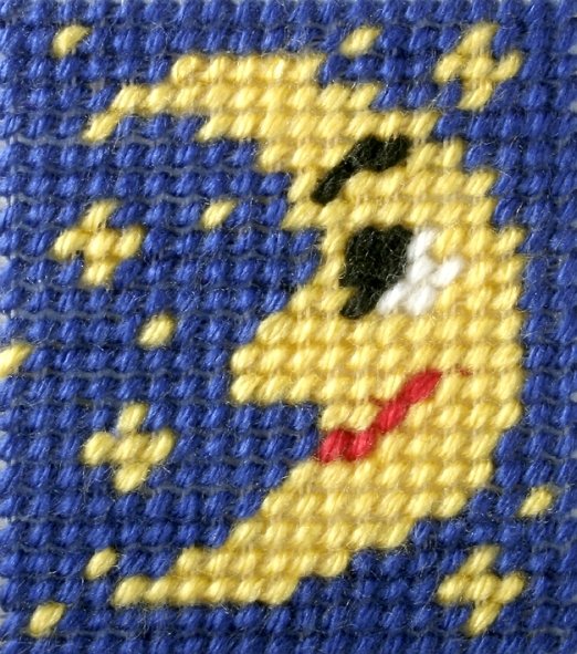 Haft. Moje pierwsze wyszywanie - Księżyc