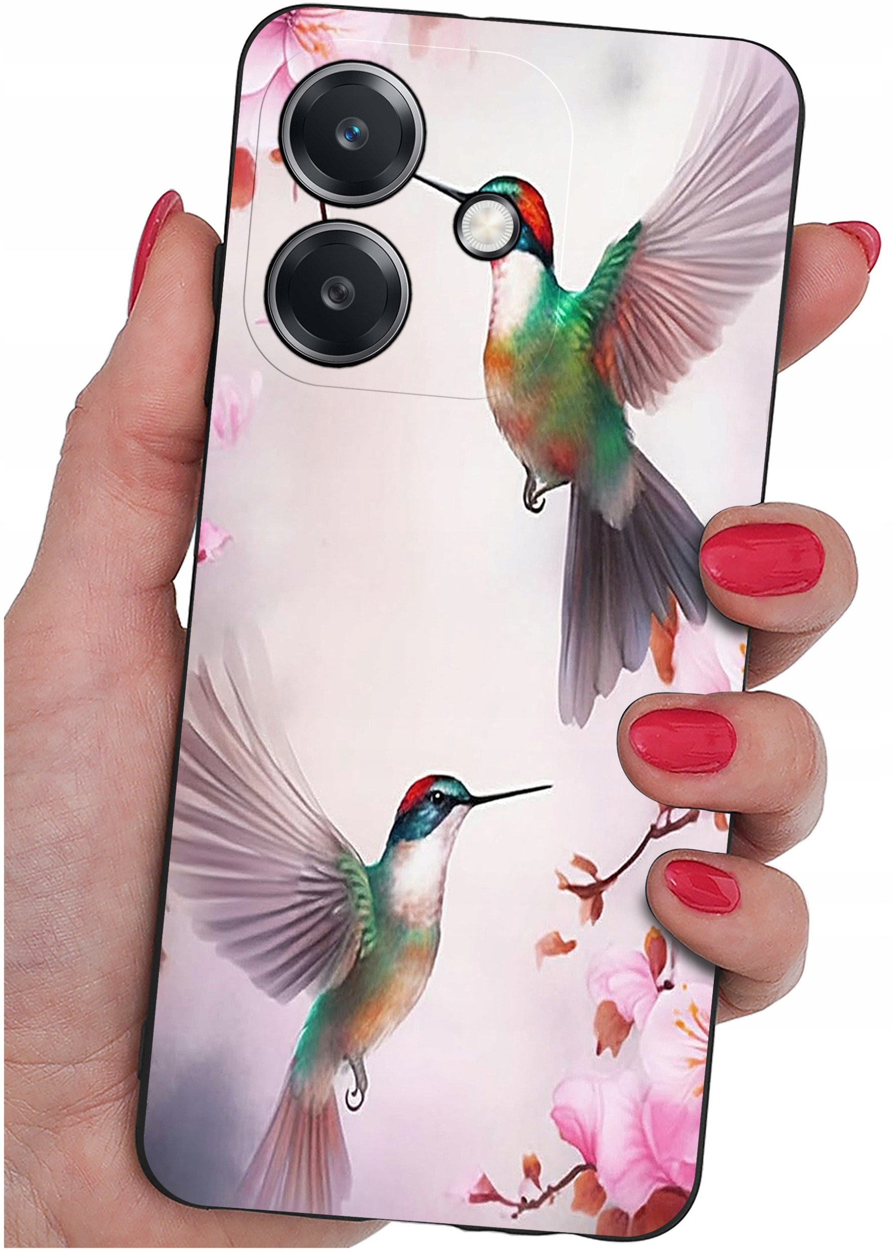 Etui do Oppo A40 | A40M | WZORY | SILIKONOWE MATT SZKŁO 9H