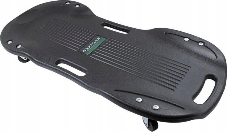 Rockforce Leżanka warsztatowa plastikowa na 4 kółkach