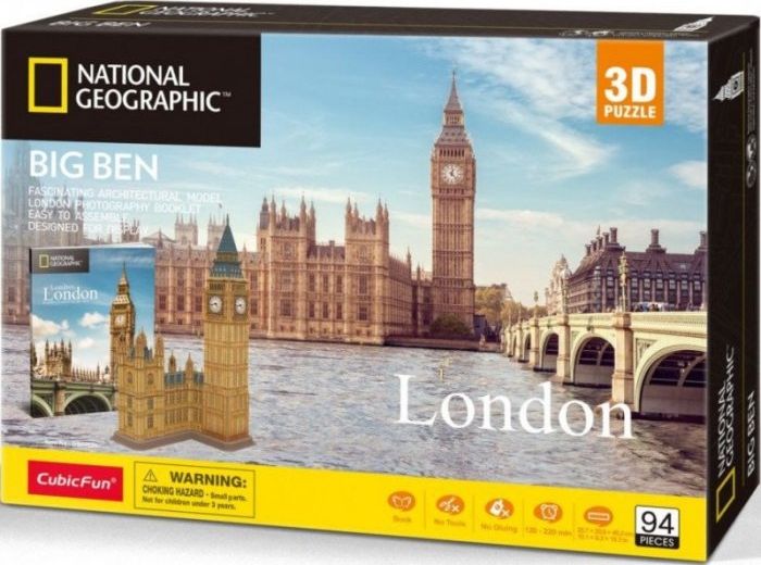 PUZZLE 3D NATIONAL GEOGRAPHIC BIG BEN