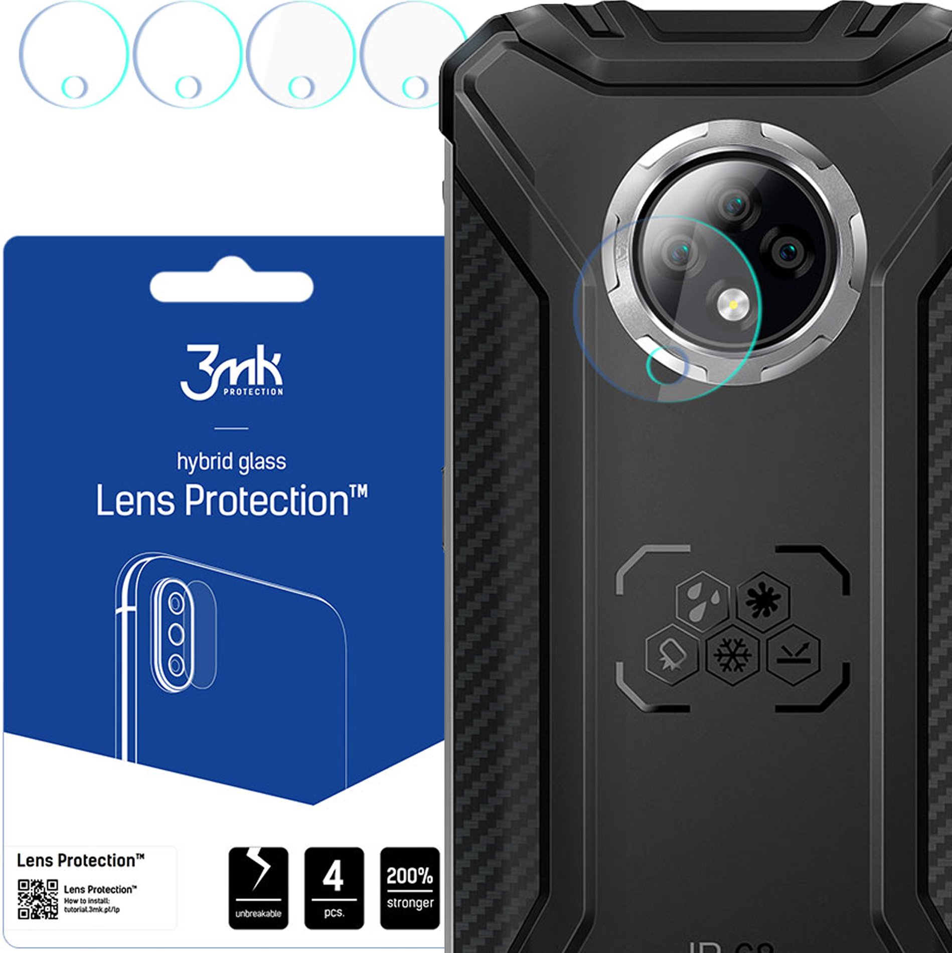 KRUGER & MATZ DRIVE 9 - 3MK LENS PROTECTION