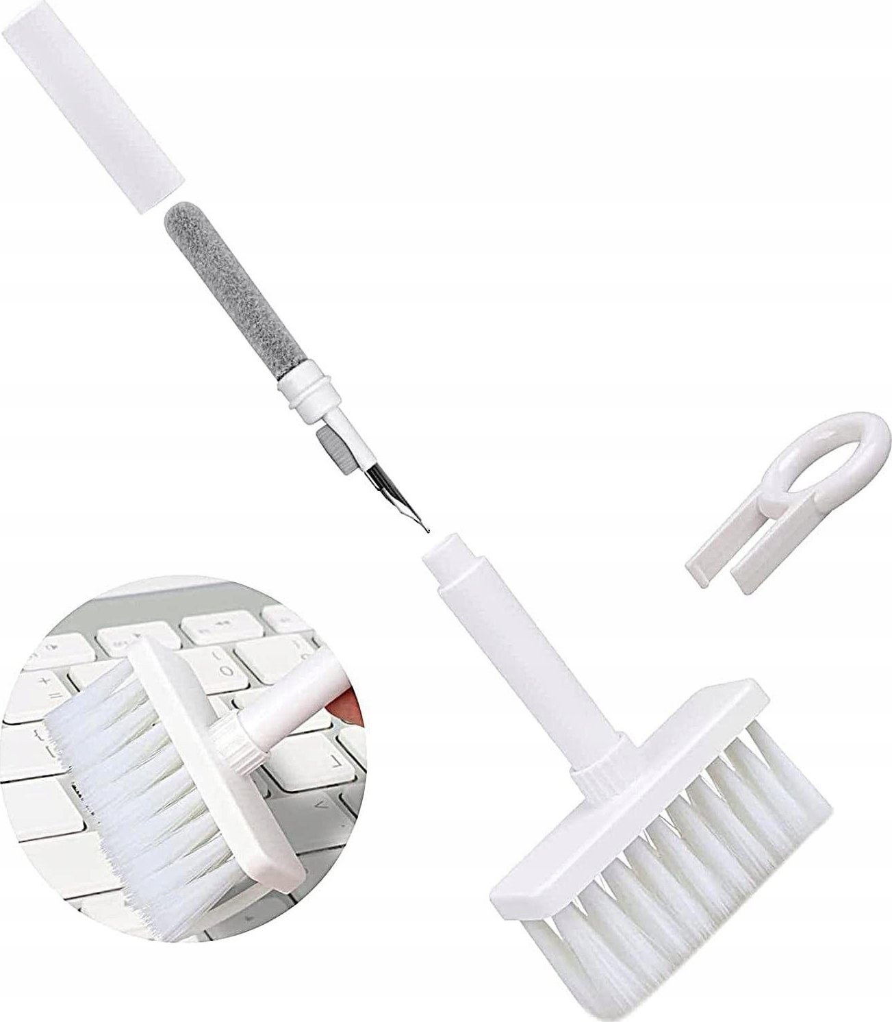 Korbi SZCZOTKA DO CZYSZCZENIA KLAWIATURY KOMPUTERA 5w1