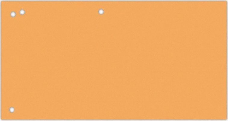 Office Products Przekładki OFFICE PRODUCTS, karton, 1/3 A4, 240x105mm, 100szt., pomarańczowe