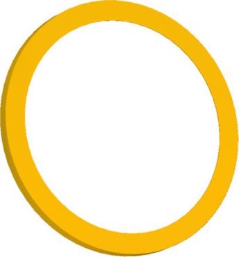 Bachmann Zestaw kolorowych pierścionków dekoracyjnych BACHMANN PIX klasyczny, 5 kolorowych pierścionków dekoracyjnych