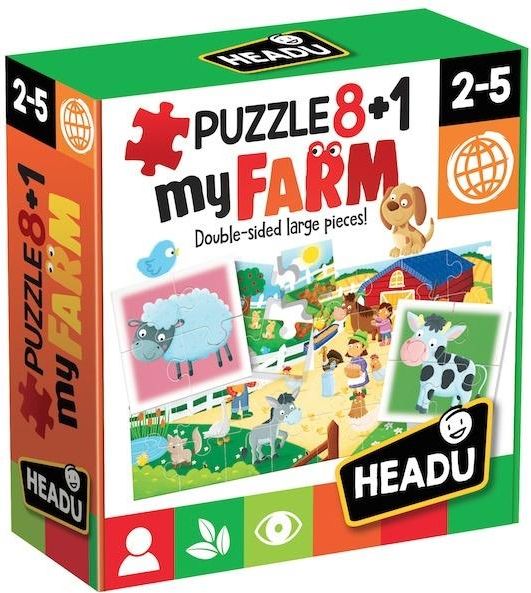 Headu Pierwsze puzzle - Farma