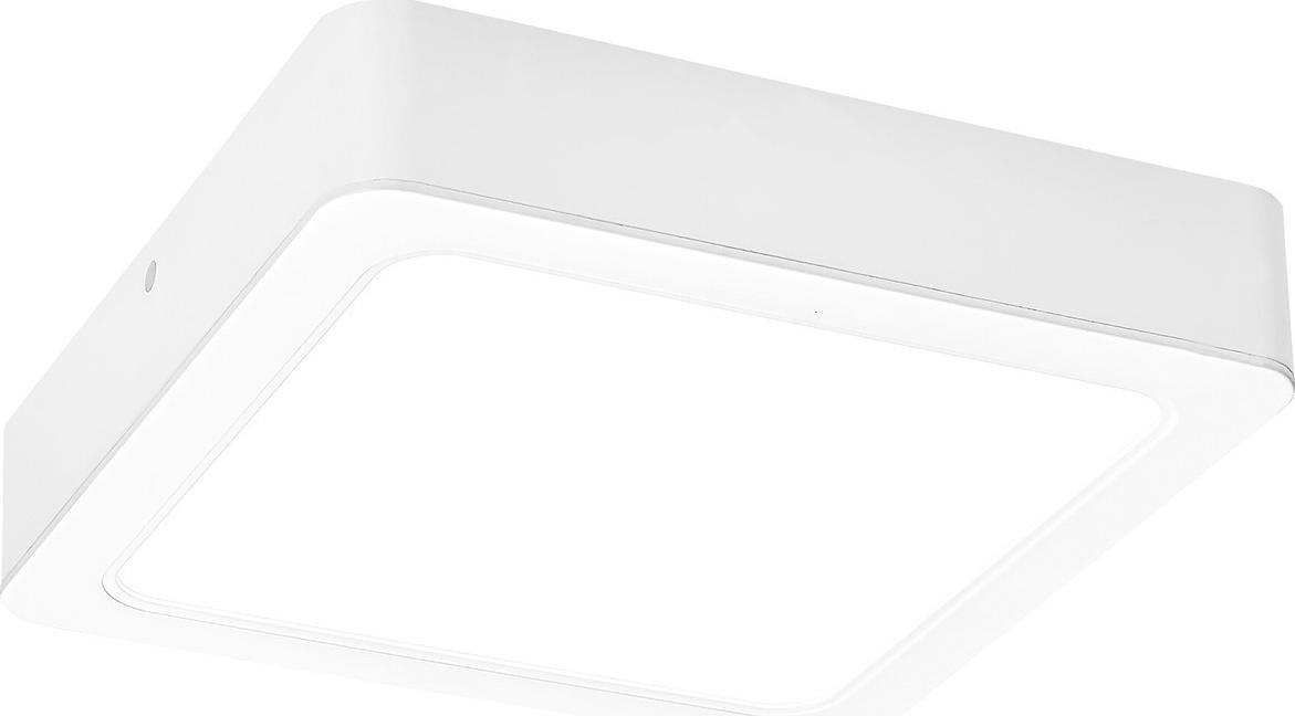 Lampa sufitowa Rabalux Biała lampa przysufitowa Shaun LED 18W 4000K do salonu biały