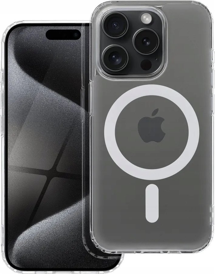 OEM Futerał FROST MAG COVER kompatybilny z MagSafe do IPHONE 11 Pro transparentny