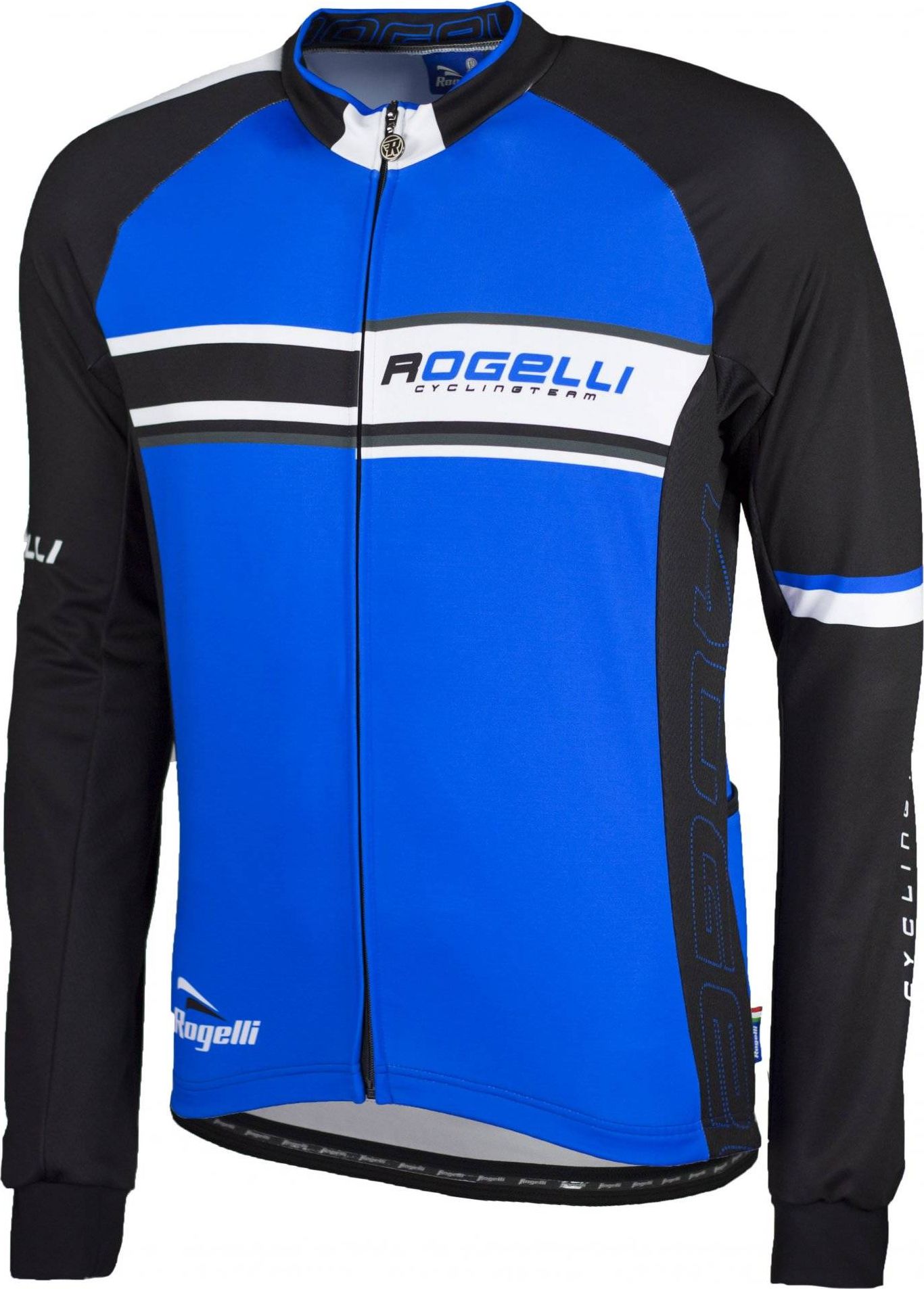 Rogelli Koszulka Rogelli ANDRANO długi rękaw czarno-niebieska M