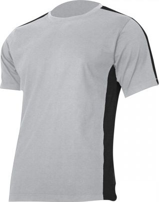 Lahti Pro Koszulka T-shirt 180G/M2, Szaro-czarna M (L4022802)