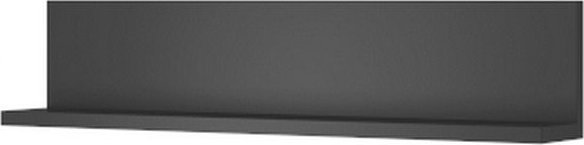Helvetia Półka płyta laminowana 150 x 24 cm antracyt