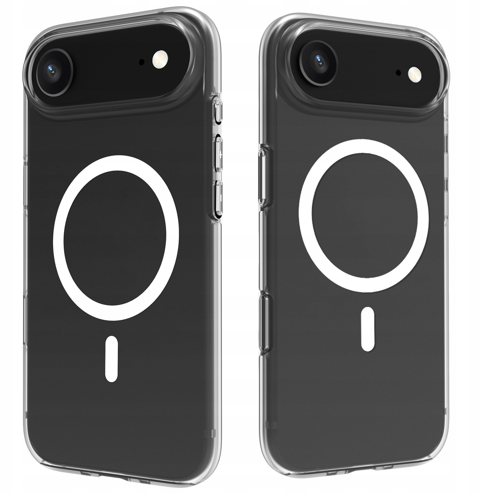 Etui Roobix Clarion MagSafe do iPhone 17 Air - przezroczyste