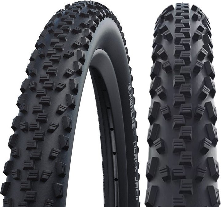 Schwalbe Padanga 26" Schwalbe Juodas Jack HS 407, Active Wired 54-559 / 26x2.10 Juodas