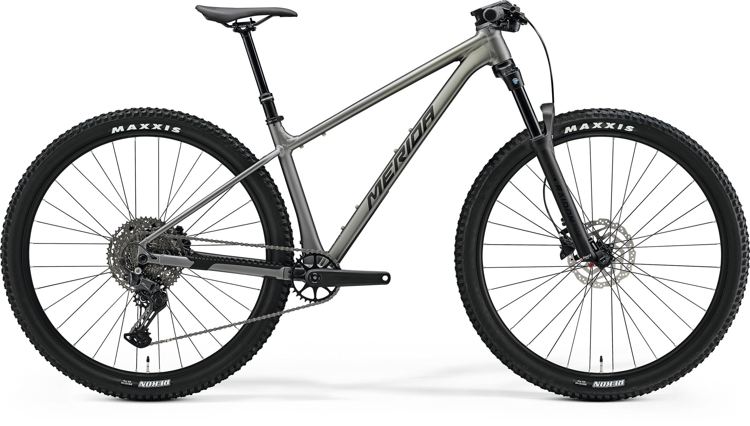 Merida Big.Nine TR 600 2025 alu hardtail trail-XC 120 mm Wybierz rozmiar ramy: XL, Wybierz kolor: SILK GUNMETAL GREY(BLACK)
