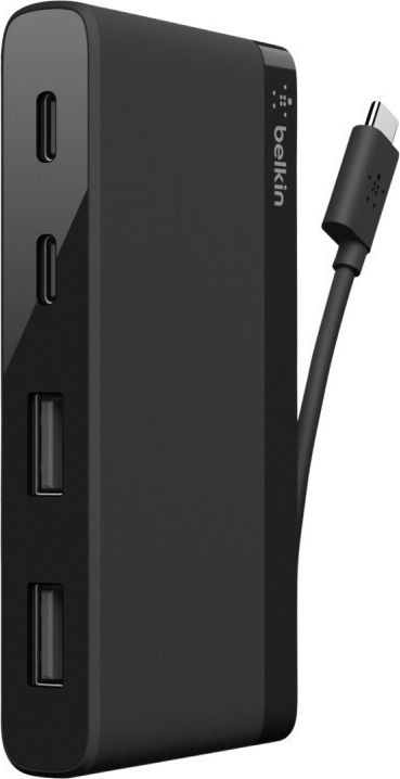HUB USB Belkin 2x USB-C + 2x USB-A 2.0 (F4U090BTLBK)