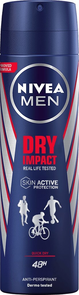 Nivea Dezodorant w Sprayu Men Dry Impacto - 200 ml