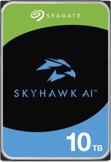 Dysk serwerowy Seagate SkyHawk AI 10TB 3.5'' SATA III (6 Gb/s) (ST10000VE001)