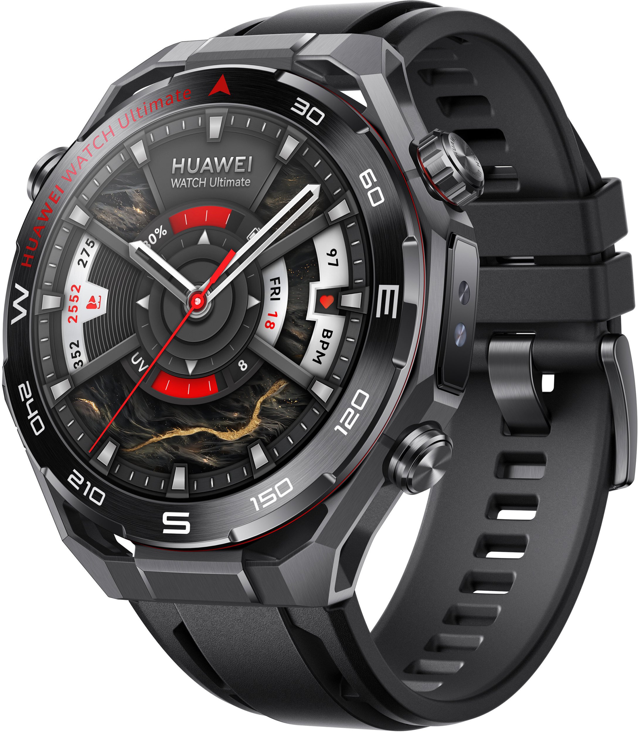 Smartwatch Huawei Watch Ultimate 2 Czarny (55020GBB)