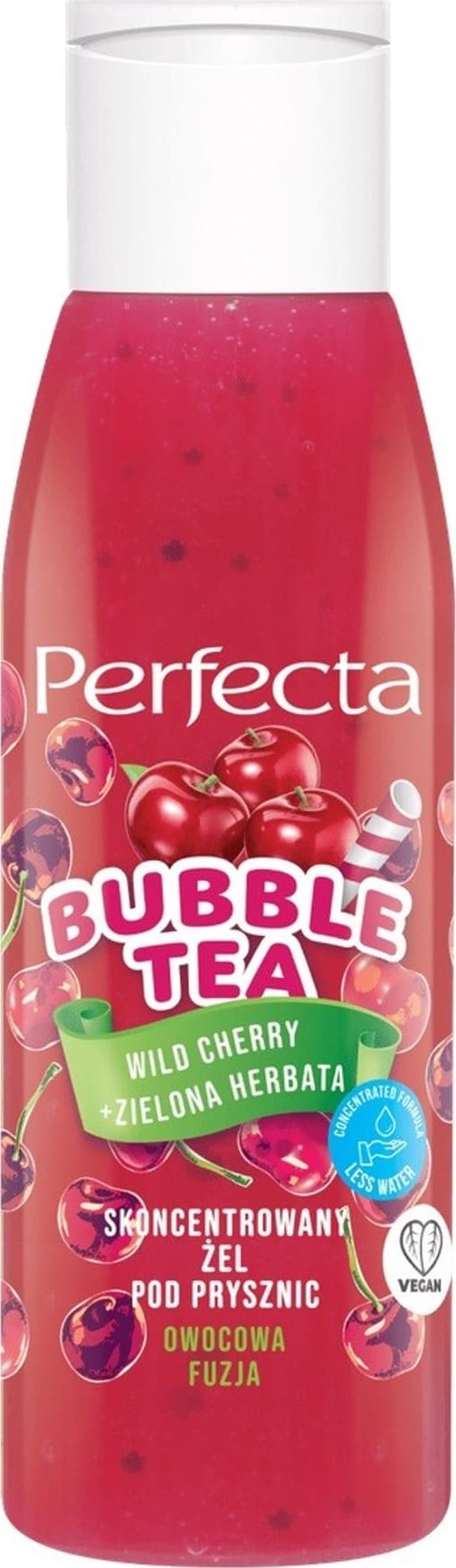 DAX PERFECTA Bubble Tea Żel pod prysznic Wild Cherry Mini