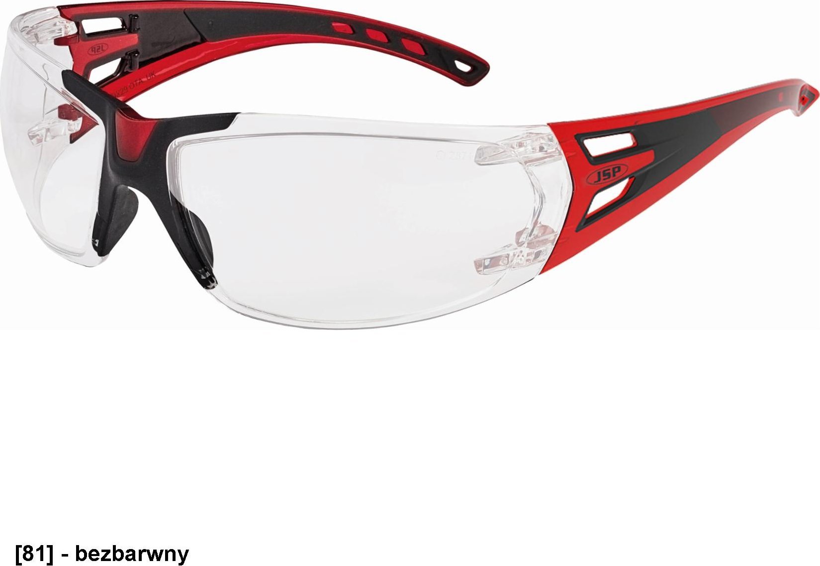 JSP FORCEFLEX FF3 - bezbarwny - czerw./czarny oprawki-niebieski/czarny oprawki zielony/czarny oprawki