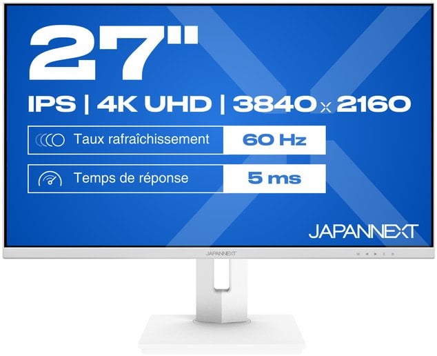 JAPANNEXT 68,5cm JN-IPS270UHD60F-C65W-HSP-W HDMI/DP UHD