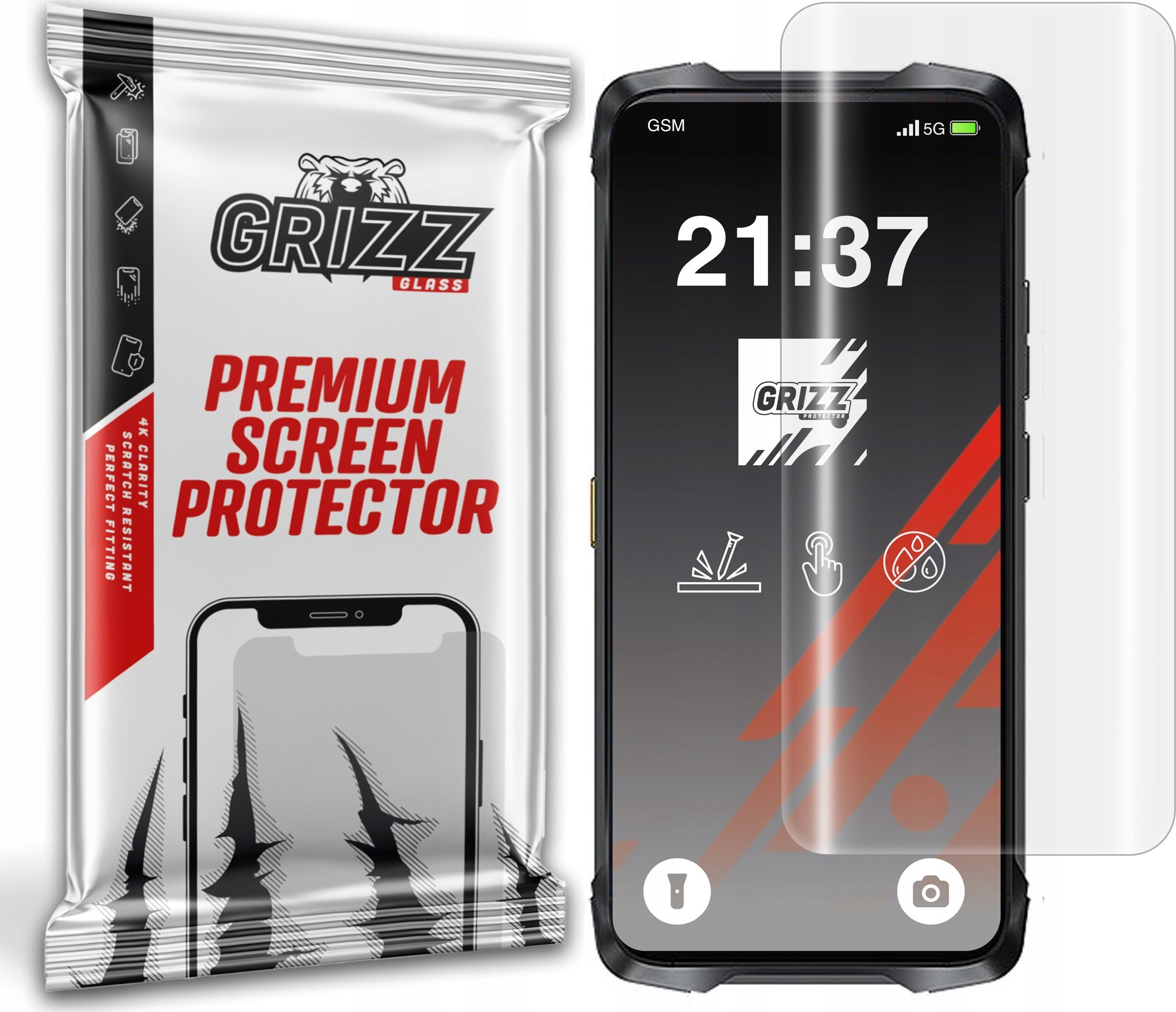 Folia hydrożelowa GrizzGlass Hydrofilm do Cubot King Kong Power 3