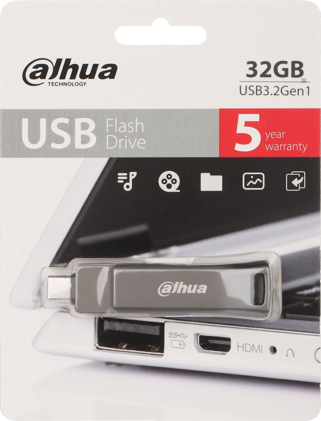 Pendrive Dahua Technology Pendrive 32GB DAHUA USB-P629-32-32GB