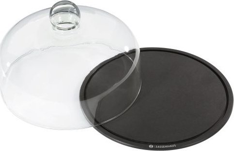 Deska do krojenia Zassenhaus Deska do sera z pokrywą, laminat włókna drzewnego/szkło, śred. 28 x 18,5 cm / Zassenhaus