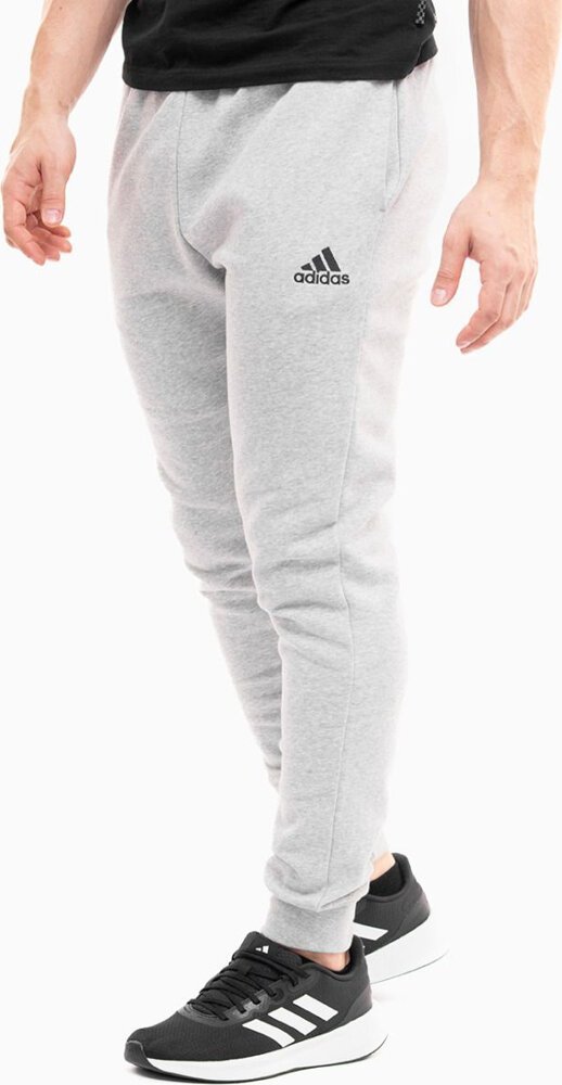 Adidas Spodnie męskie adidas Essentials Fleece Tapered szare HL2230 2XL
