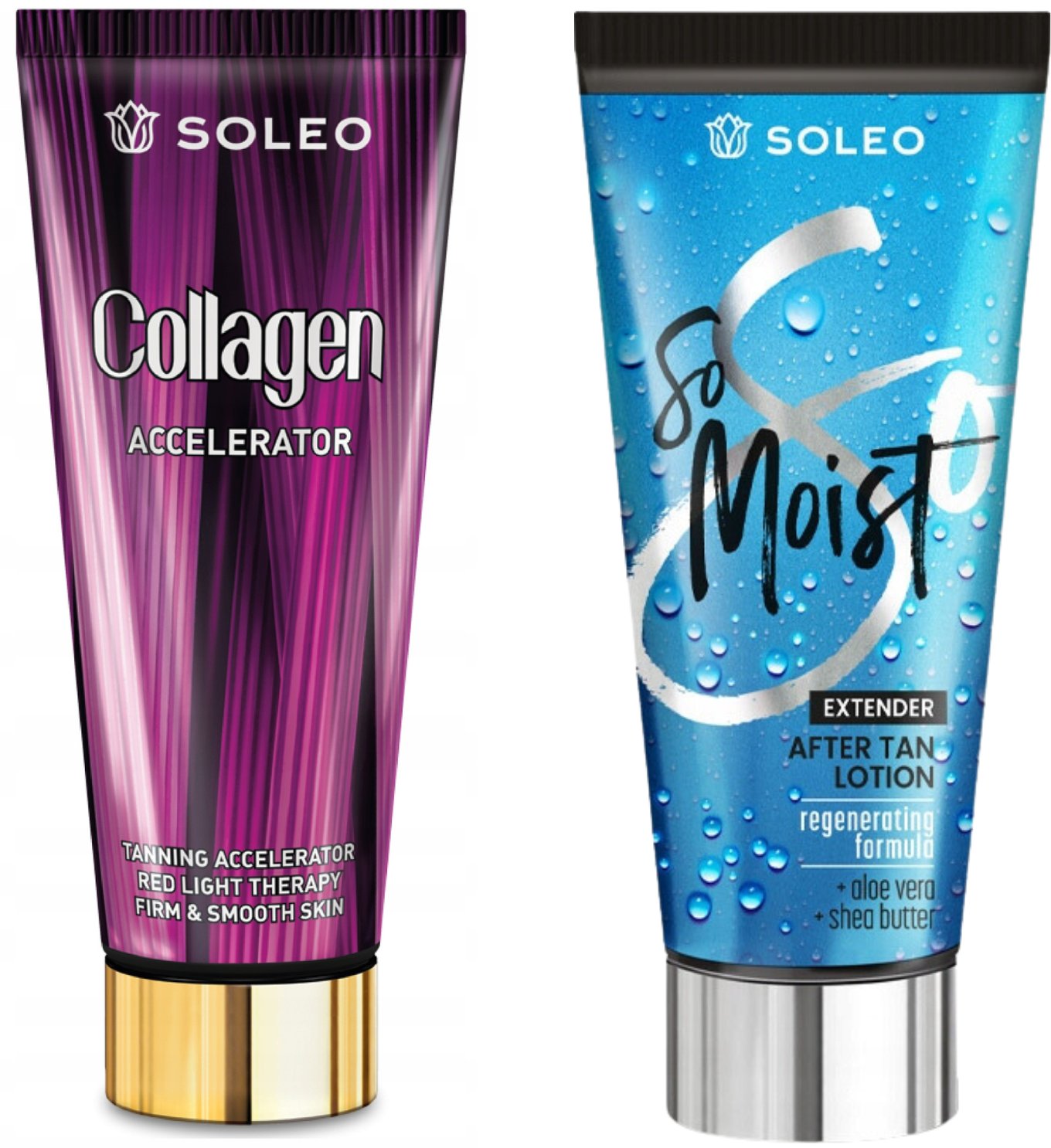 Soleo Collagen Accelerator + So Moist Po Opalaniu Gratis
