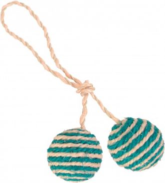 Trixie PODWÓJNA PIŁKA SIZAL