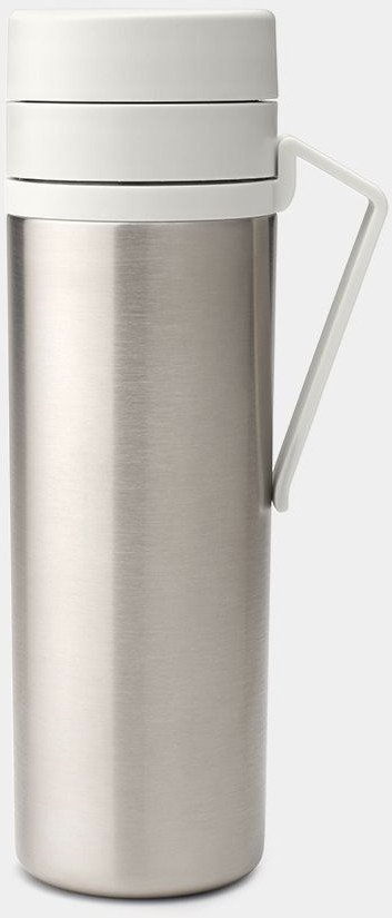 BRABANTIA Make & Take thermal mug 0.5 L light gray 228667