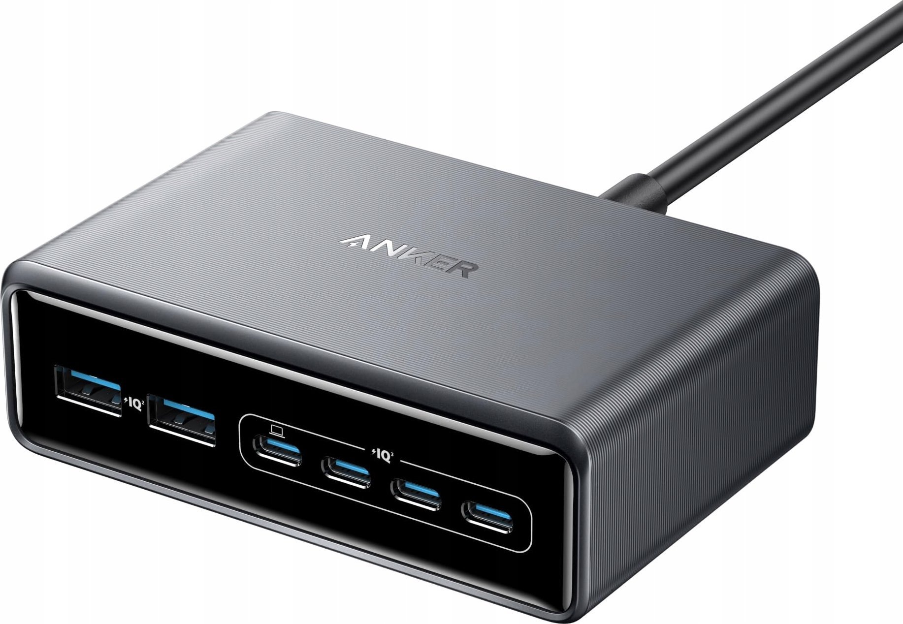 Ładowarka Anker Ładowarka wieloportowa Anker Prime GaN 2x USB-A 4x USB-C PD 200W Czarna