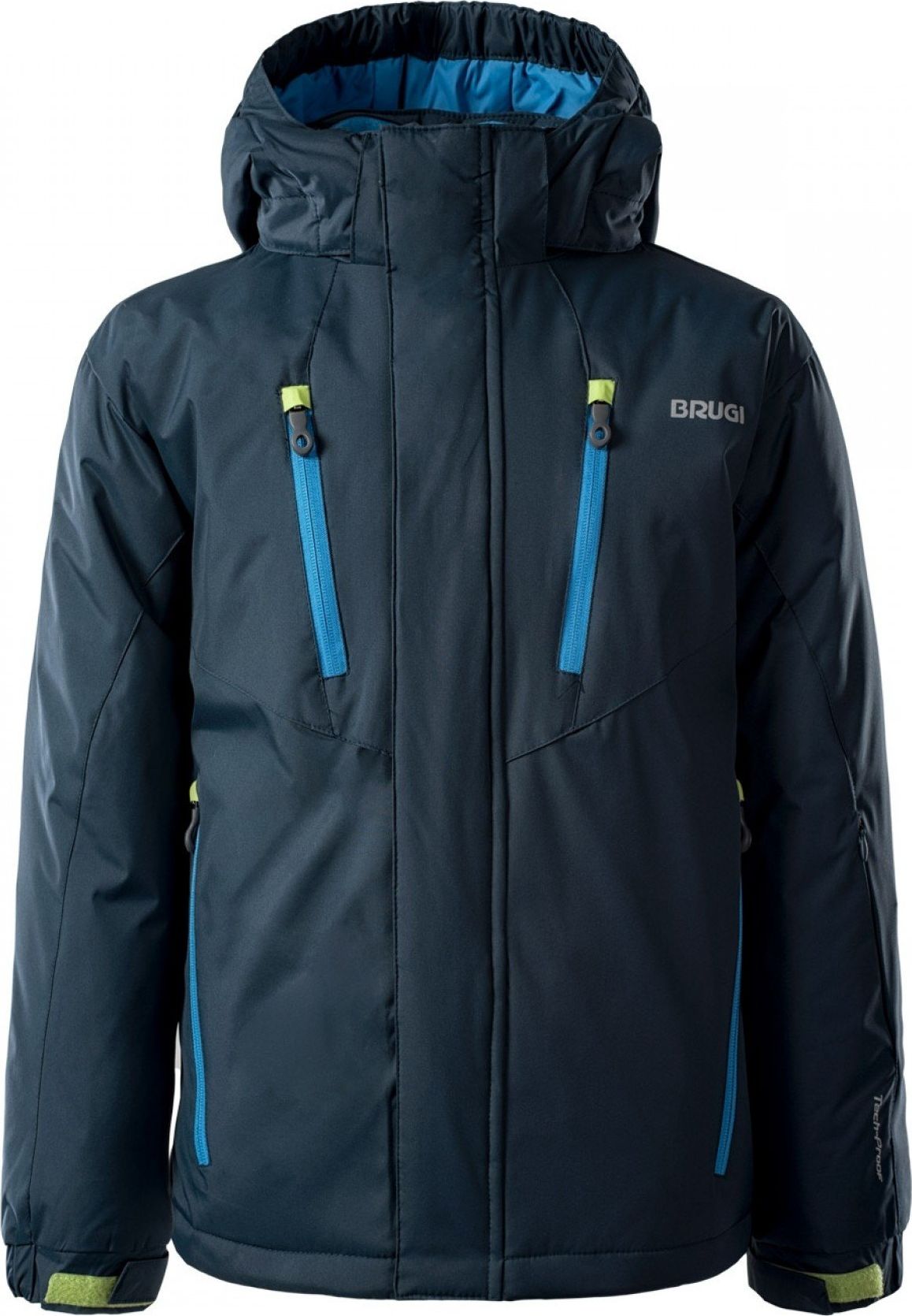 Brugi Kurtka narciarska dziecięca 1Ahp Blue r. 152-158