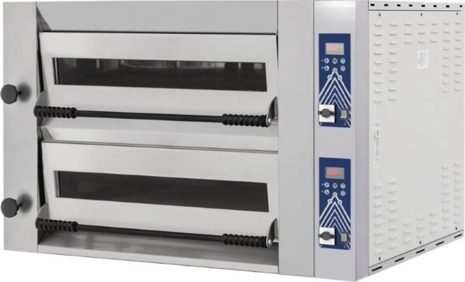 Hendi Piec do pizzy 2-komorowy Sideup 44D 2 x 70 x 70 cm 400 V 13200 W Piec do pizzy 2-komorowy Sideup 44D 2 x 70 x 70 cm 400 V 13200 W