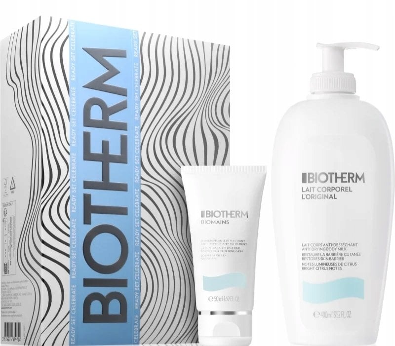 Biotherm SET (Mleczko do ciała 400ML + BIOMAINS VITAMINE 50ML)