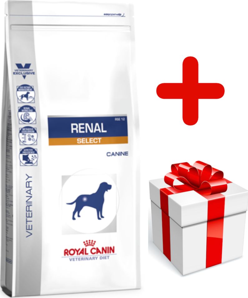 Royal Canin Renal Select Canine RSE 10kg + niespodzianka dla psa