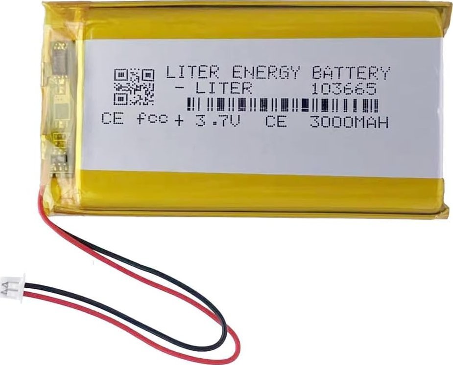 Akumulator Li-Poly innCraft 3000mAh 3.7V JST 103665