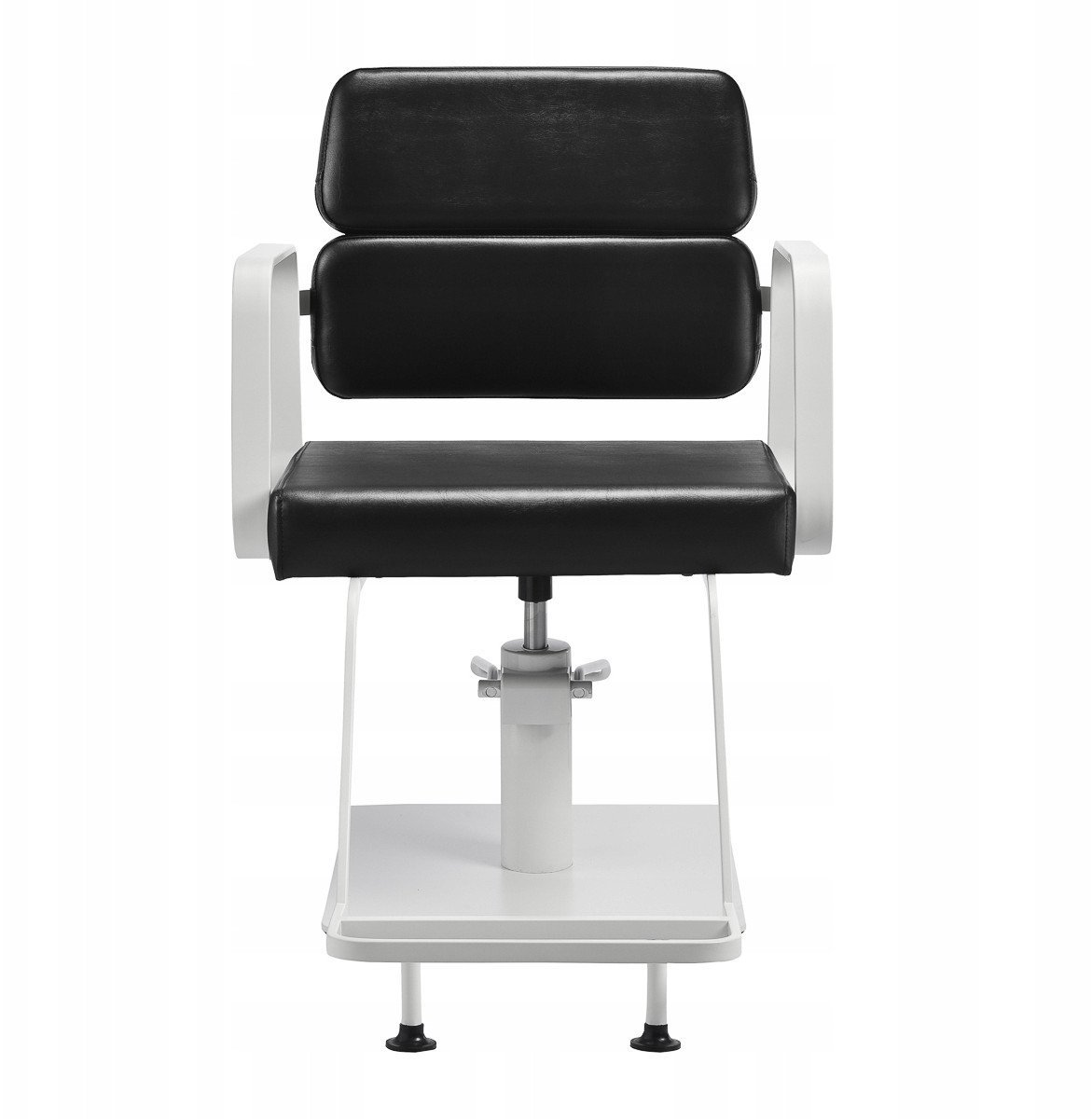 Gabbiano fotel fryzjerski Porto biało Czarny